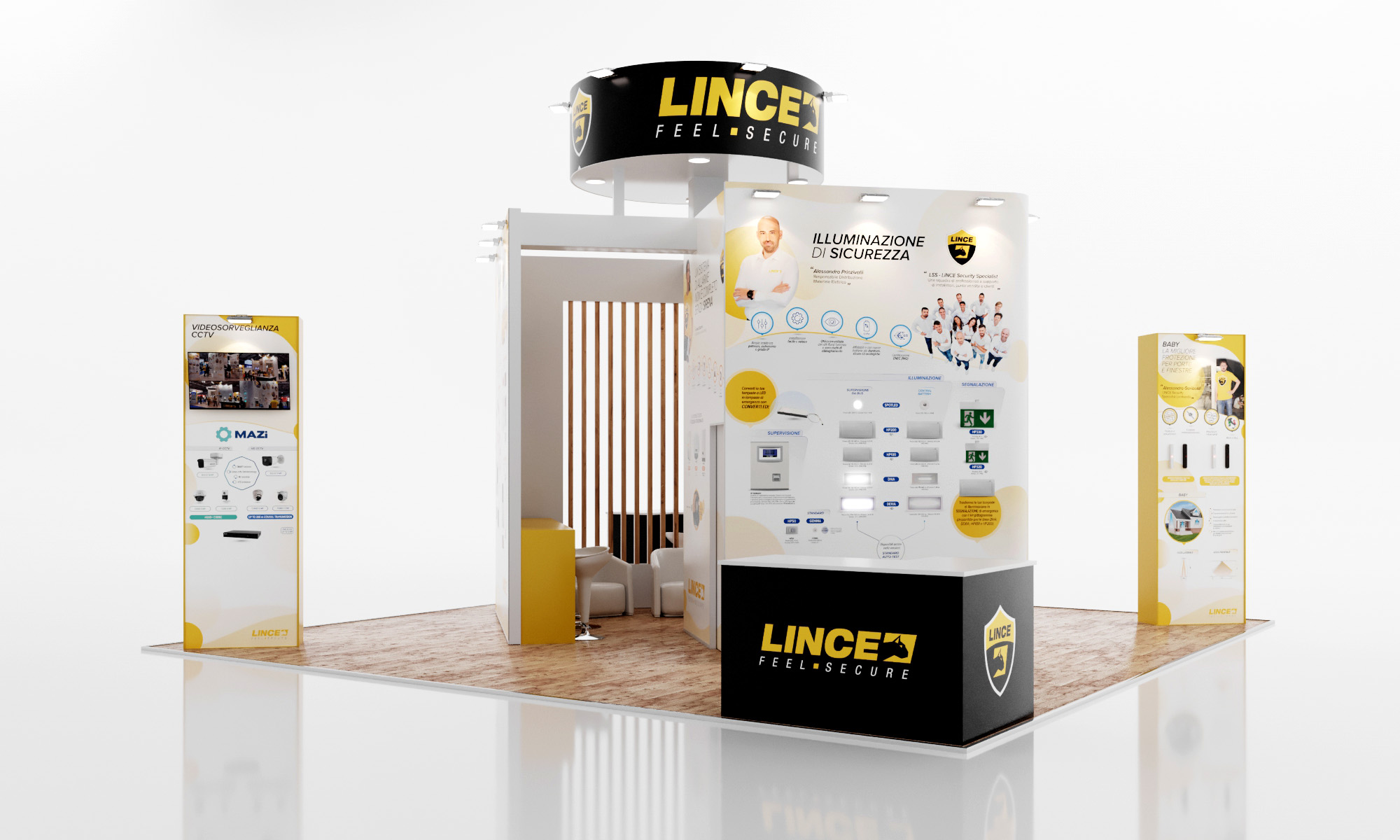 LINCE • Stand Fiera Sicurezza